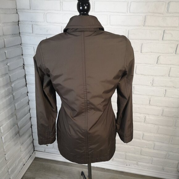 Gap Factory Store Ladies Size XS Brown Lined Lightweight Jacket - Picture 2 of 9